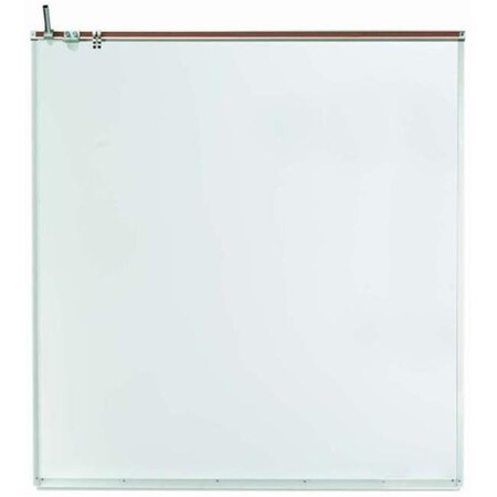 Aarco Products Inc AARCO Products APS4848M Syncote ™ Markerboard with Aluminum Frame and 1" Maprail APS4848M